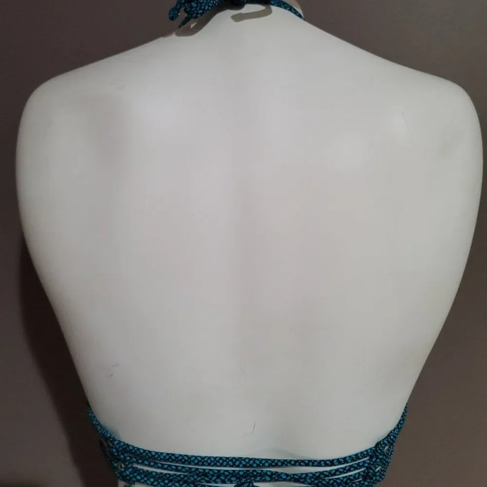Shade & Shore Bikini Top Gold Beads - Picture 4 of 8